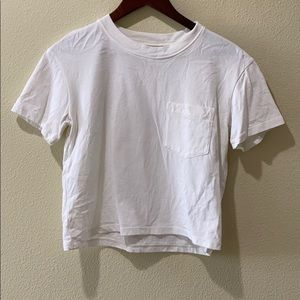 Madewell new white tee